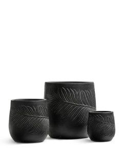 Кашпо TREEZ ERGO, Чаша, Антрацит