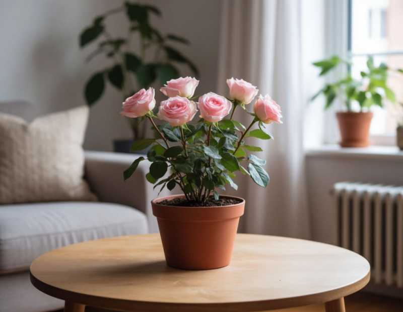 Какой горшок нужен для розы?