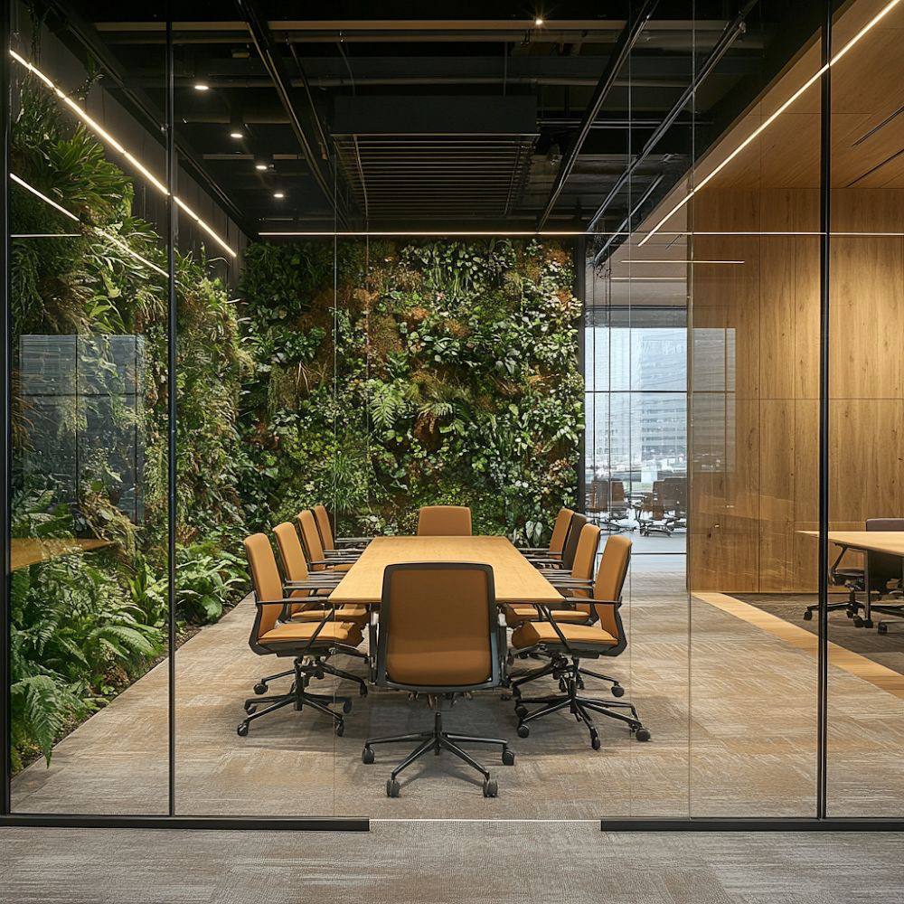 Как оформить переговорную растениями: простые идеи для стильного офиса Как оформить переговорную растениями: простые идеи для стильного офиса