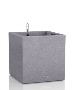 Кашпо LECHUZA CANTO Stone low 40х40 см