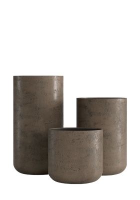 Кашпо CONCRETIKA TOPPER SMOKEY GREY