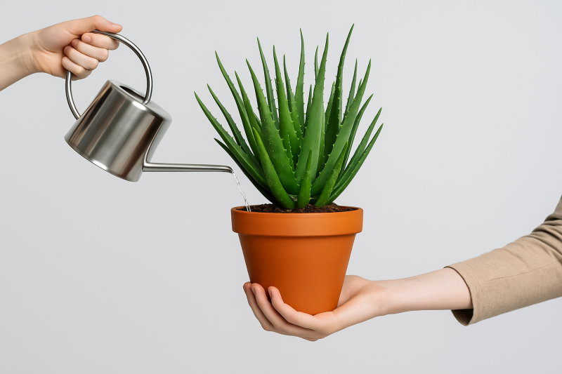 Как правильно поливать комнатные растения?