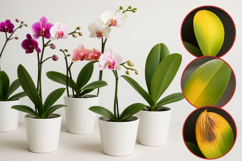 Почему у орхидеи желтеют листья: когда это норма, а когда — сигнал беды
