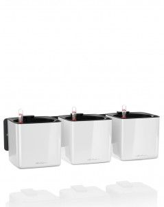 Кашпо LECHUZA ЗЕЛЕНАЯ СТЕНА Home Kit Glossy 14х13.5 см