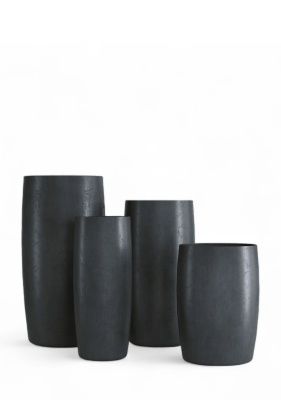 Кашпо CONCRETIKA CIGAR ANTHRACITE