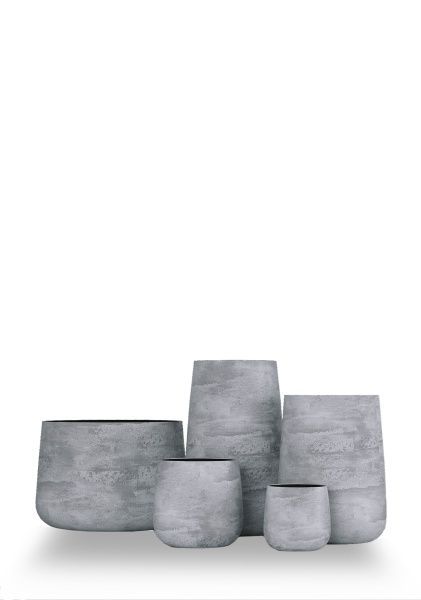 Кашпо CONCRETIKA CONE CONCRETE GREY LIGHT