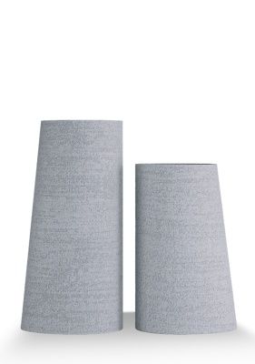 Кашпо CONCRETIKA DUET EROSIA WHITE