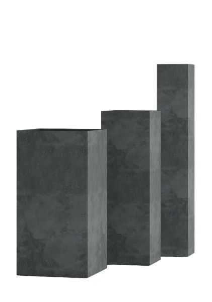 Кашпо CONCRETIKA COLONNA SMOKEY BLUE