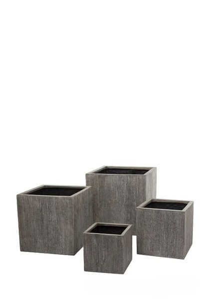 Кашпо Nobilis Marco "Pw-hwoodgrey Cube"