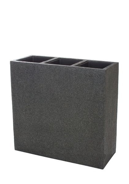 Кашпо Nobilis Marco Rock2-grey Rectangle