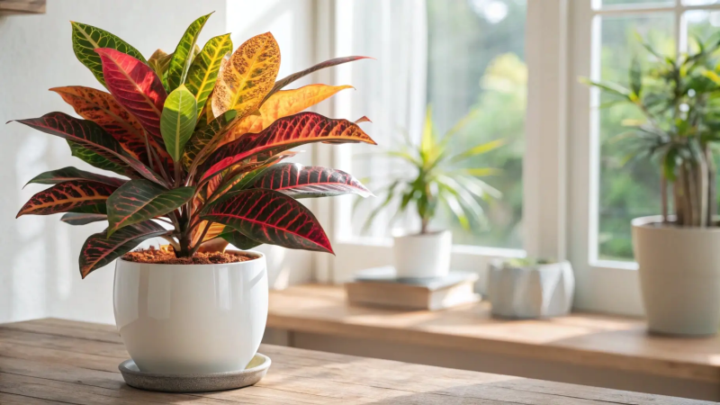 Кротон Петра: аристократ среди комнатных растений