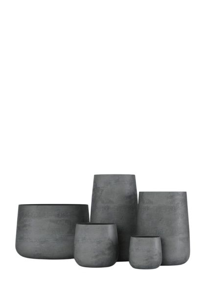 Кашпо CONCRETIKA CONE SMOKEY BLUE