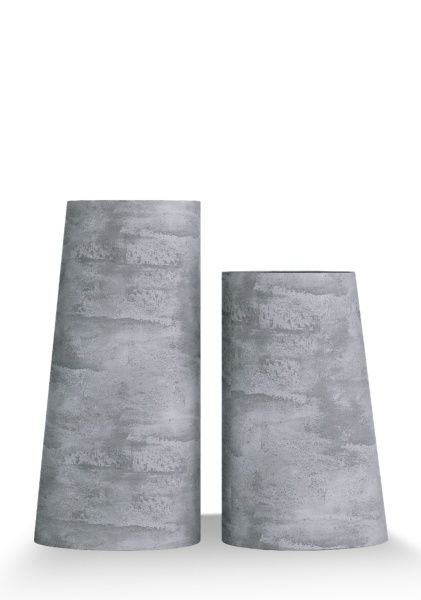 Кашпо CONCRETIKA DUET CONCRETE GREY LIGHT