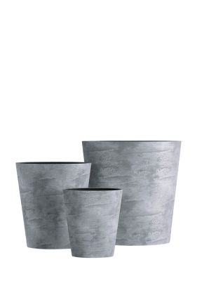 Кашпо CONCRETIKA CRATER CONCRETE GREY LIGHT