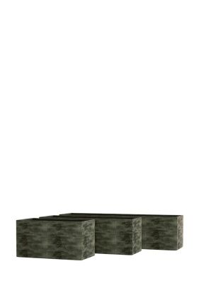 Кашпо CONCRETIKA BALCONY CAYMAN GREEN