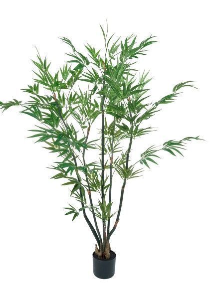 Дерево искусственное в кашпо "Бамбук", H150 см, 749 листьев