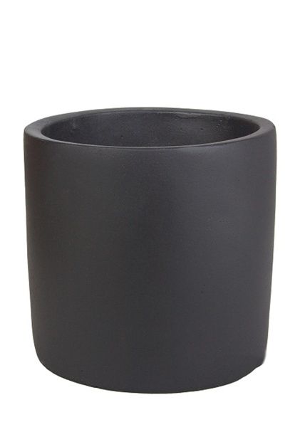 Кашпо Nobilis Marco Stone graphite Cylinder
