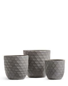 Кашпо TREEZ ERGO, Чаша-конус, Мокко