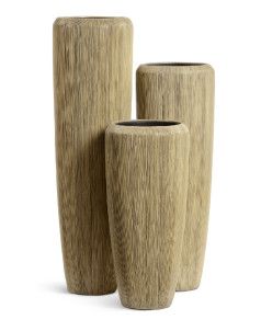 Кашпо TREEZ Effectory, Высокий конус, Песчаная дюна