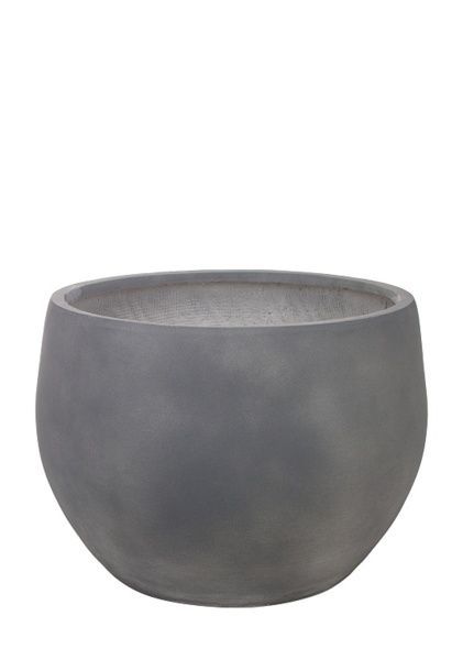 Кашпо Nobilis Marco Umber grey Round