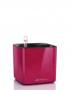 Кашпо LECHUZA CUBE Glossy Kiss 14х13.5 см