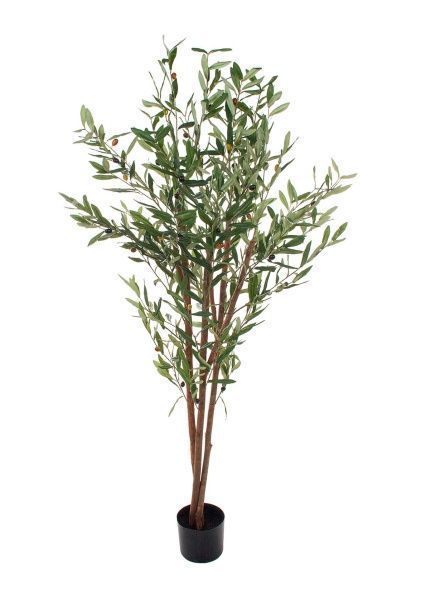 Дерево искусственное в кашпо "Олива", H150 см