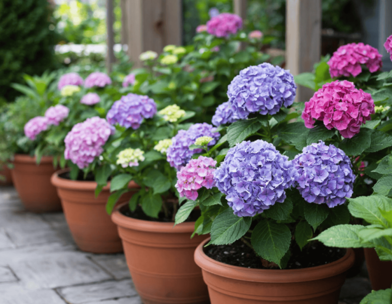 Какой горшок нужен для гортензии?