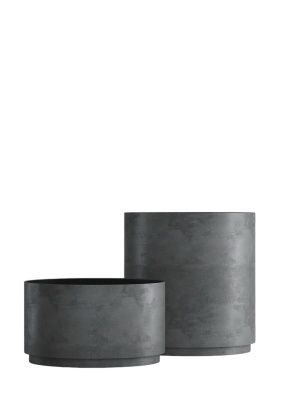 Кашпо CONCRETIKA CYLINDERXL SMOKEY BLUE