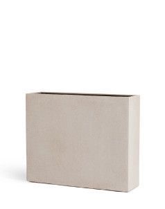 Кашпо TREEZ Effectory, Высокий Дивайдер, Белый песок