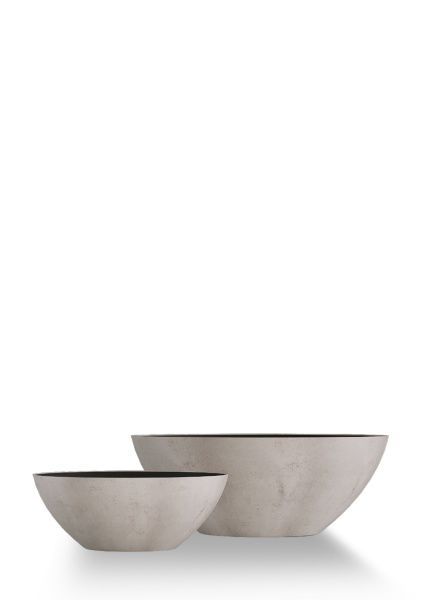 Кашпо CONCRETIKA BONSAY CONCRETE WHITE