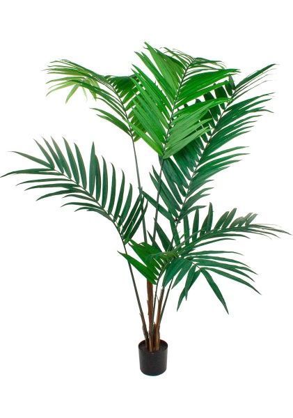 Дерево искусственное в кашпо "Пальма Кентия (Ховея)", Н210 см, 216 листьев