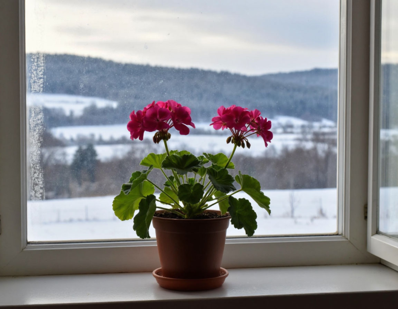 Как ухаживать за геранью зимой?