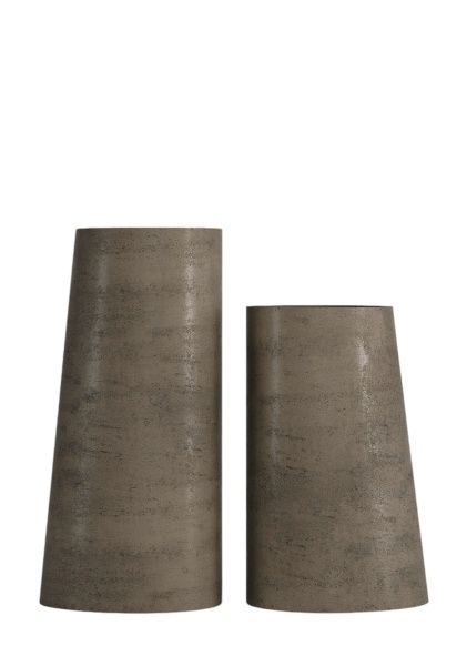 Кашпо CONCRETIKA DUET SMOKEY GREY