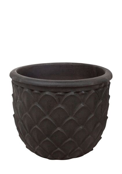 Кашпо Nobilis Marco "Stone Leaves Round"