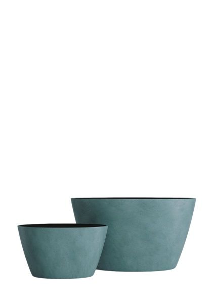 Кашпо CONCRETIKA BOWL CLOUDY BLUE