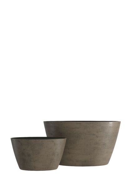Кашпо CONCRETIKA BOWL SMOKEY GREY