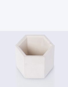 Кашпо бетонное настольное ТН 27