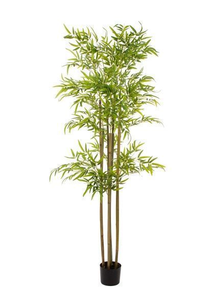 Дерево искусственное в кашпо "Бамбук", H180 см, 1485 листьев