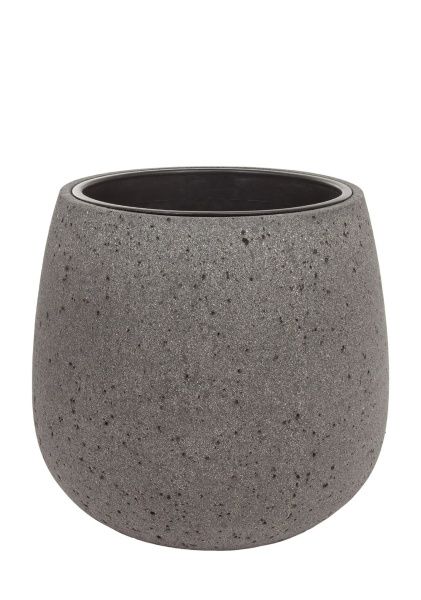 Кашпо Nobilis Marco "Plain laterite grey Jar" (файкостоун), D52хH50 см