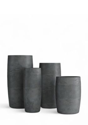 Кашпо CONCRETIKA CIGAR SMOKEY BLUE