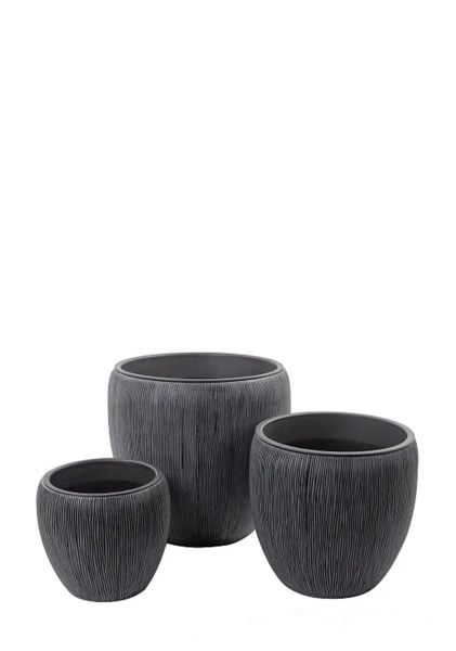 Кашпо Nobilis Marco Pm-bgray Round