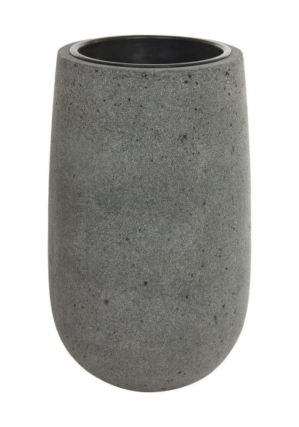 Кашпо Nobilis Marco "Plain laterite grey Jar" (файкостоун), D40хH66 см