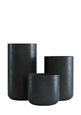 Кашпо CONCRETIKA TOPPER ANTHRACITE