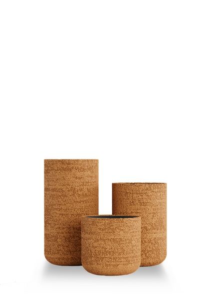 Кашпо CONCRETIKA TOPPER EROSIA OCHRE