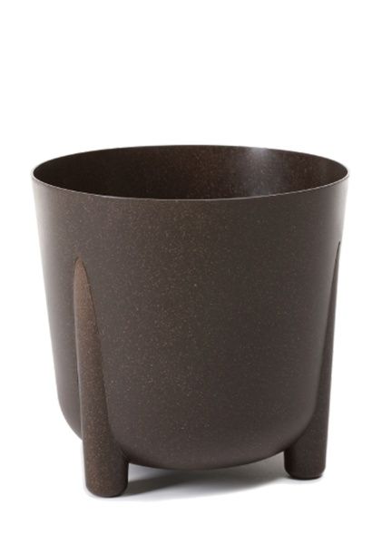 Кашпо на ножках FRIDA ECO coffee Espresso