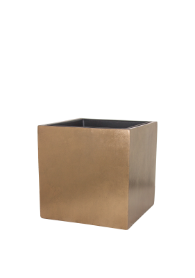 Кашпо Nobilis Marco Pa-brass Cube