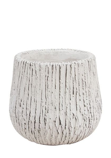 Кашпо Nobilis Marco Ribs grey Jaze