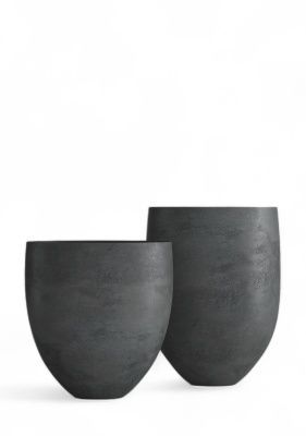 Кашпо CONCRETIKA BARREL SMOKEY BLUE