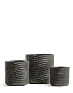 Кашпо TREEZ ERGO, Цилиндр, Окись с медной патиной