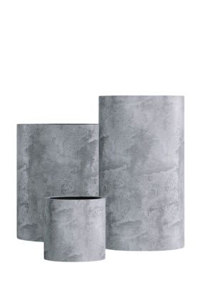 Кашпо CONCRETIKA CYLINDER CONCRETE GREY LIGHT